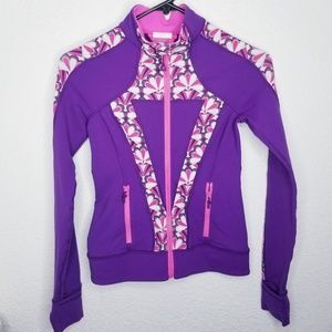 Ivivva Athleta Sweater Full Zip Size 10 Purple